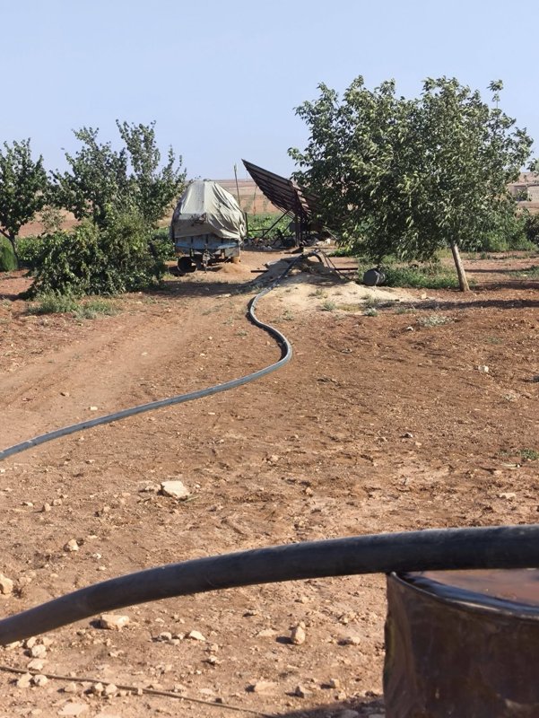 ارض للبيع في ريف حلب الشمالي - هكتارين