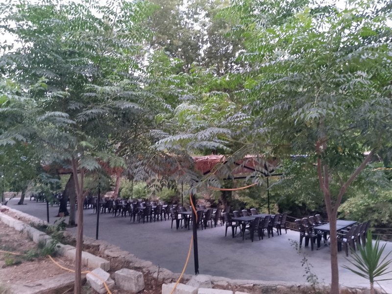 لدينا عقار تجاري هو مطعم ومسبح على ضفة النهر 