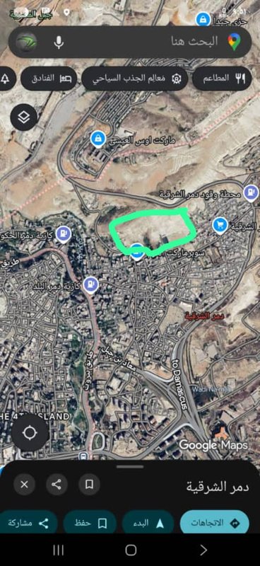 ارض في دمر البلد 