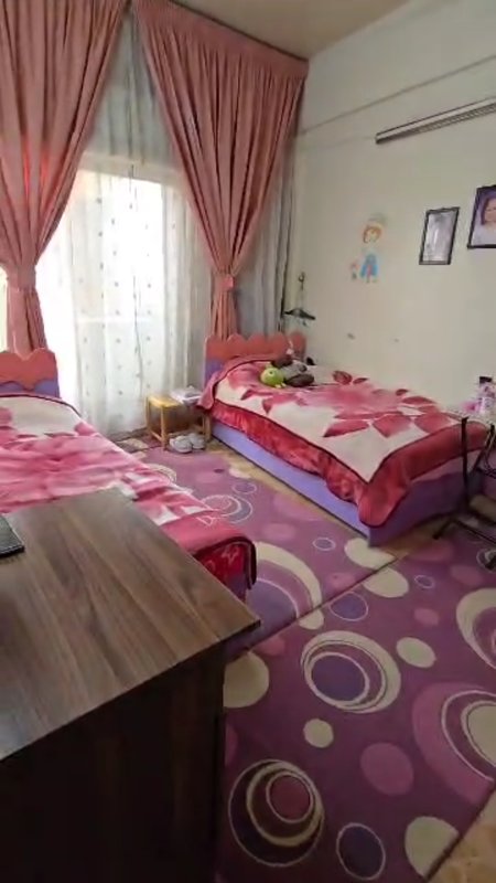 طابق أول فني  ٩٥ متر  قبلي غربي  مليار  حكم محكمة  ركن الدين